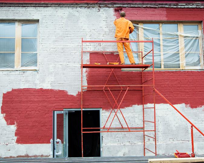 Commercial Façade Painting